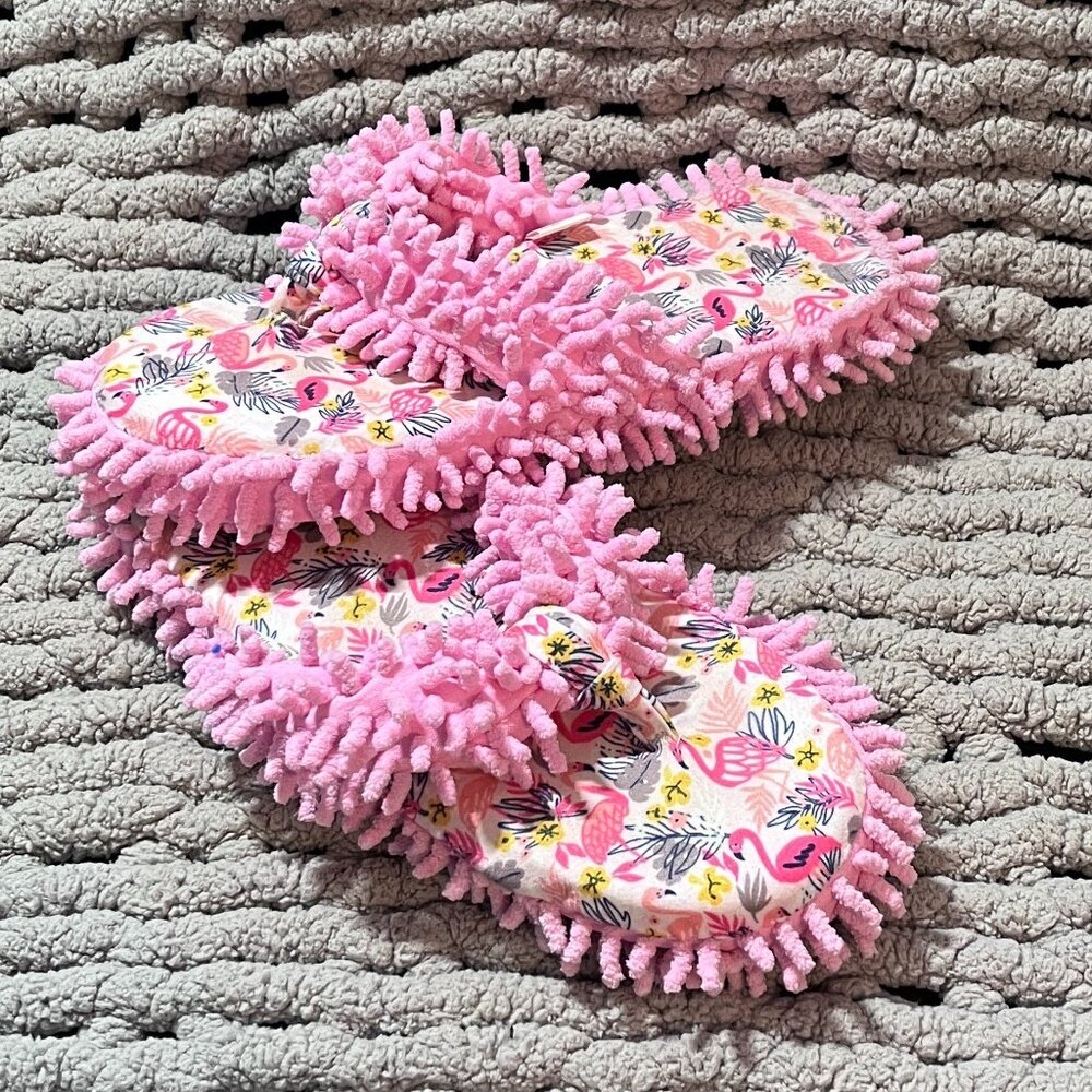 Pink Snoozie Slide Slippers Size L (9-10)